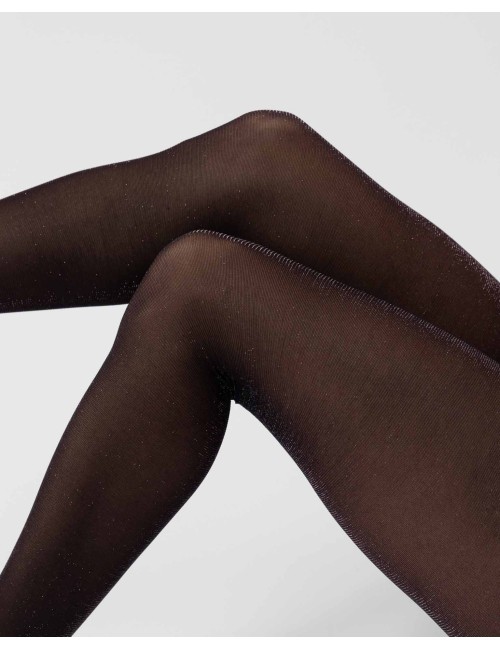 Lurex Tights 30 Den - Pink