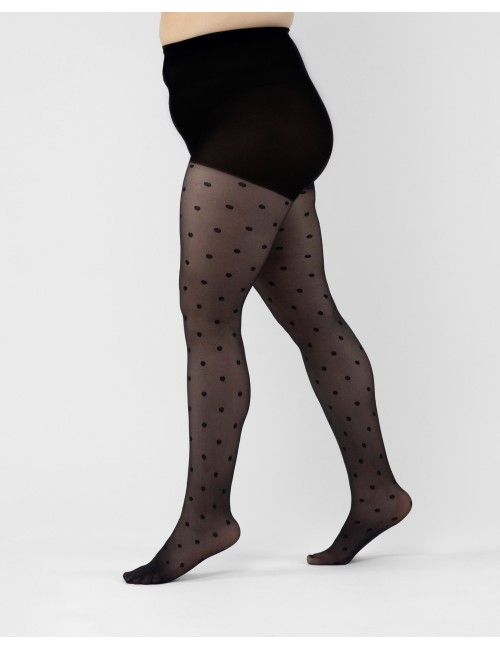 30 Denier Polka Dot Tights...