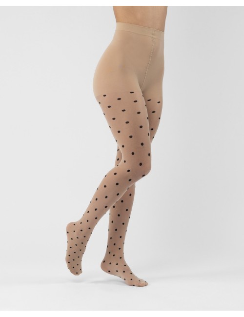 Tights 30 Den with Dots...