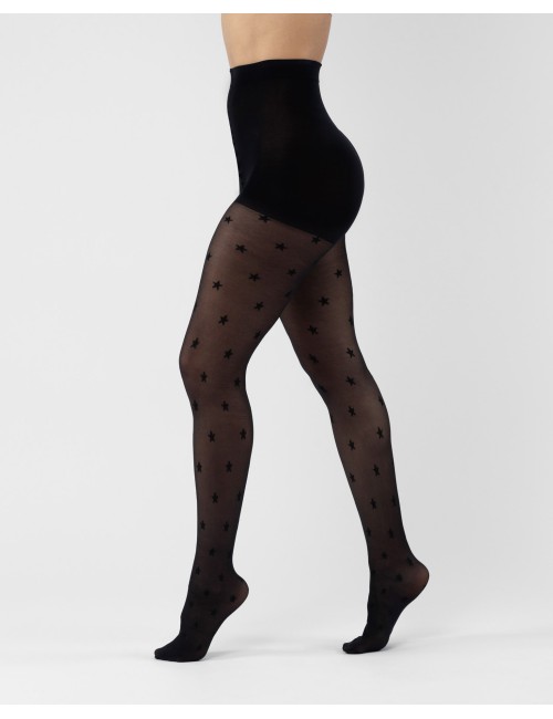 Tights 30 Den with Stars...