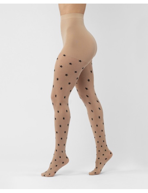 Tights 30 Den with Stars...