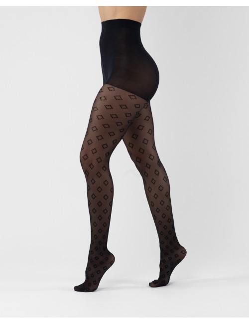 Tights 30 Den with Dotted...