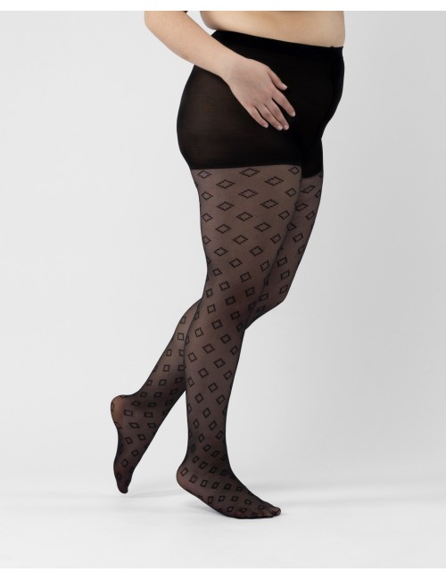 Tights 30 Den with Dotted...
