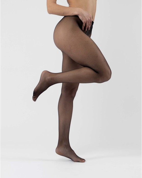 Classic Fishnet Tights - Black