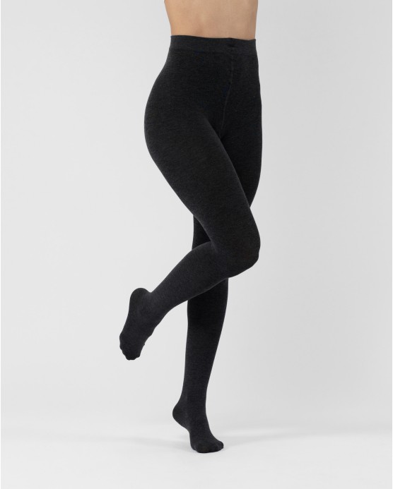 90 Denier Cashmere Tights - Black