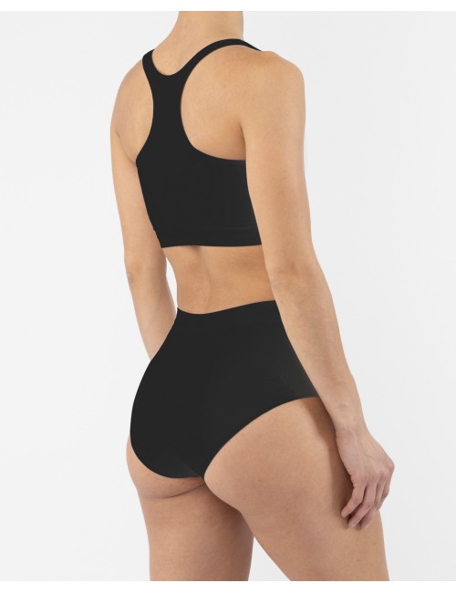 High Waist Briefs - Black