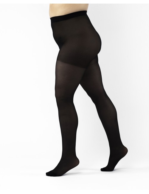 Collant Donna Velati A Pois 40 Denari - Gi&Gi Silhouette N.1289 - Trasparenti E Morbidi, Con Tassello In Cotone - Colore Nero