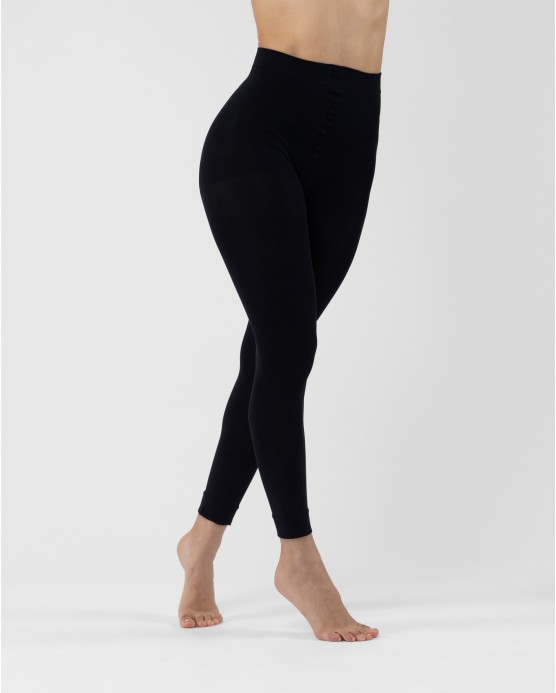 Collant Bambina Silky Womens Dance 60 Denier Footless Tights Black