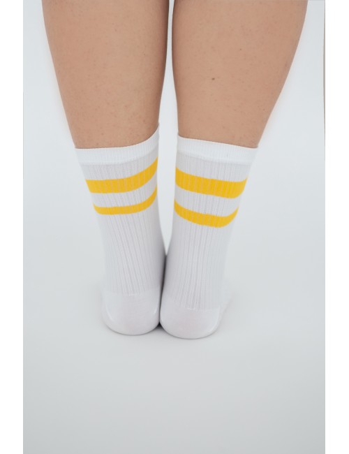 Cozy Rib Socks - Yellow
