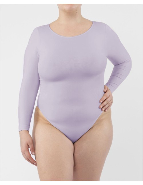 Long Sleeve Bodysuit - Lilac