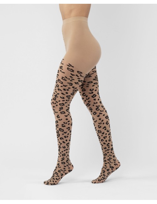 Collant 30 Denari Leopardo...