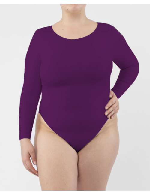 Body Manica Lunga - Violet